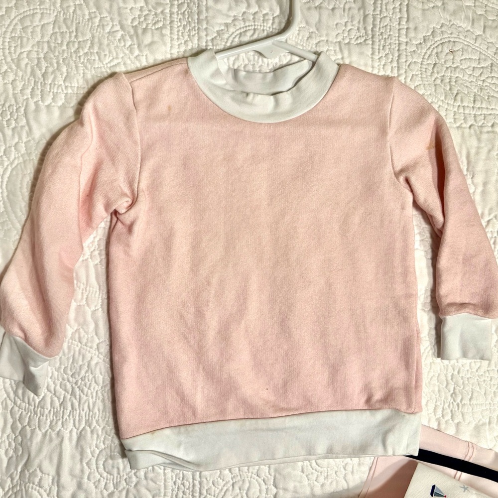 Sal & Pimenta light pink crewneck 12m VGUC
